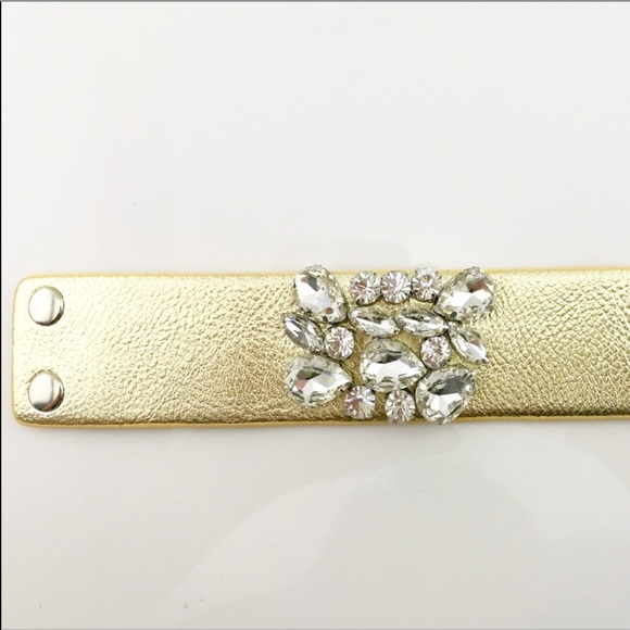 New Wrap Bracelet 18KGP Base Metals - Picture 3 of 4